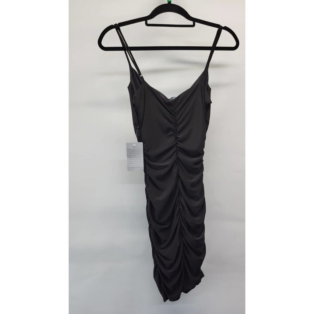 JUMP - SPAGHETTI STRAP RUCHED WAIST DRESS